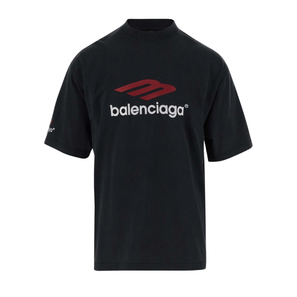 Balenciaga new logo tee on sale