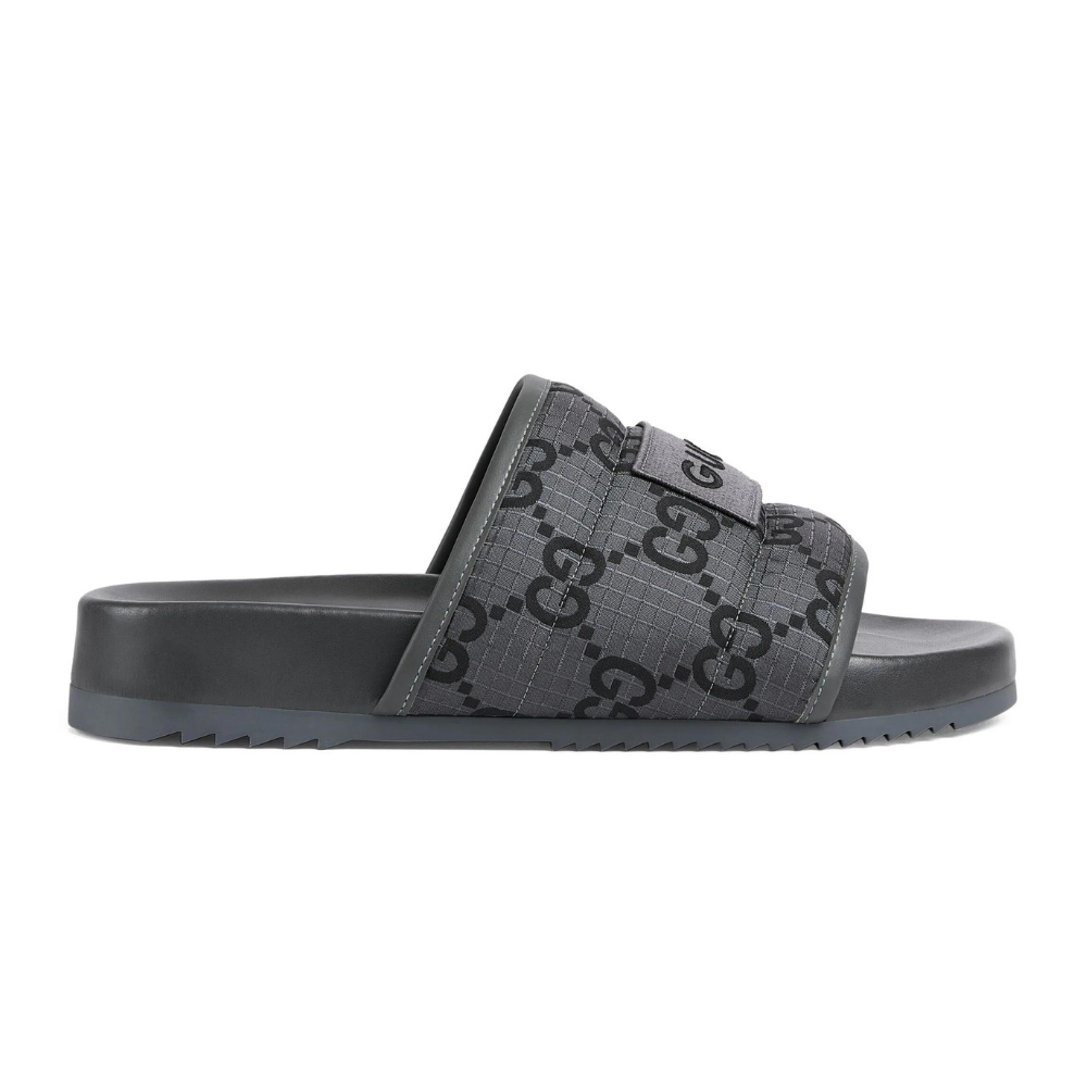 Gucci logo slides discount