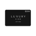 $200 Luxuryzion Gift Card