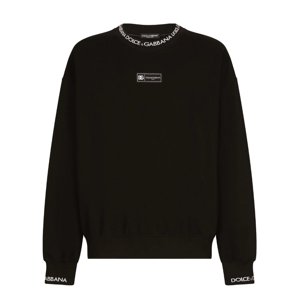 Dolce & Gabbana Logo-Print Sweatshirt - Modern Casual Style