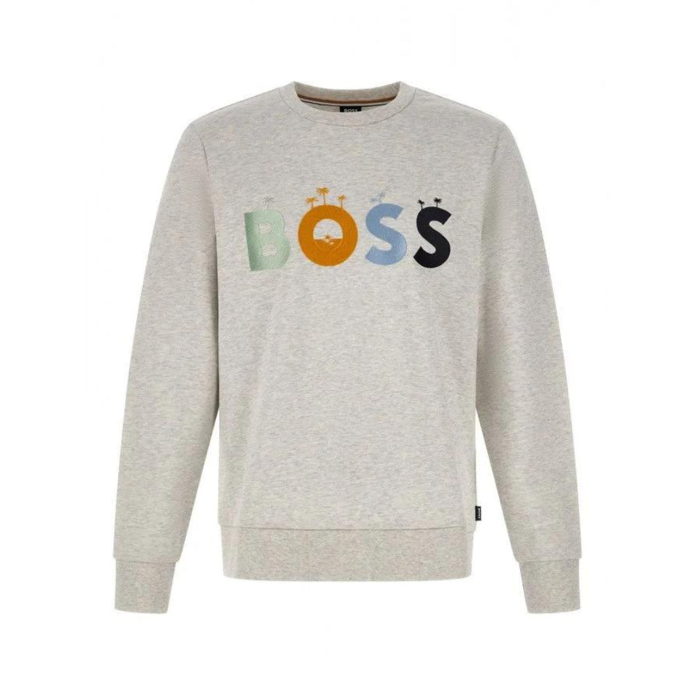 Hugo Boss Round-Neck Sweatshirt - Pinnacle of Casual Luxury