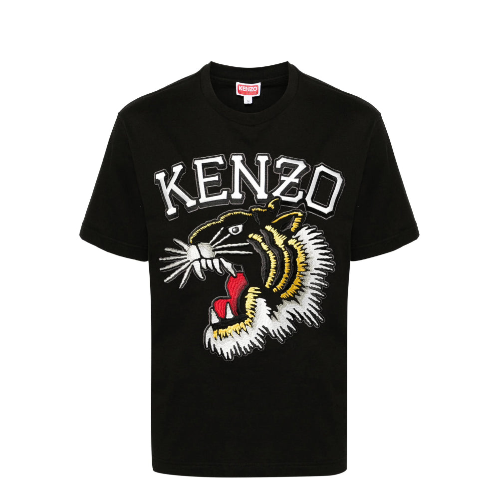Kenzo Tiger Varsity Cotton T-Shirt - Bold, Relaxed Style