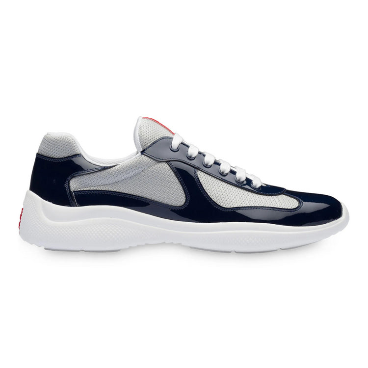 America's Cup Low-Tops - Futuristic Royal Blue Sneakers