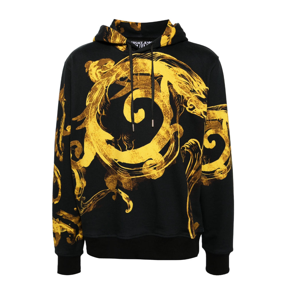 Versace Jeans Couture Hoodie - Artistic Watercolor Print
