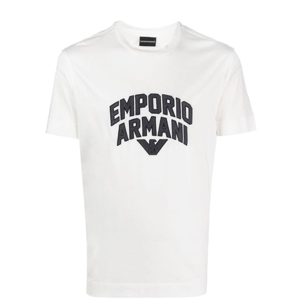 Emporio Armani Logo-Print T-Shirt - Sustainable & Stylish