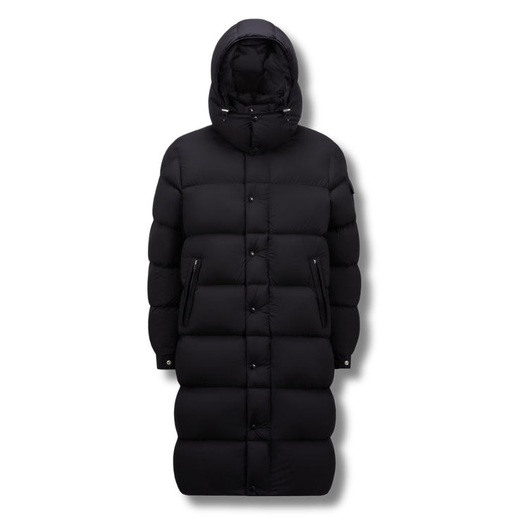 Hanoverian Hooded Long Down Jacket