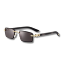 Sunglasses with Elongated C de Cartier Motif