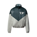 Leather Mix Tracktop