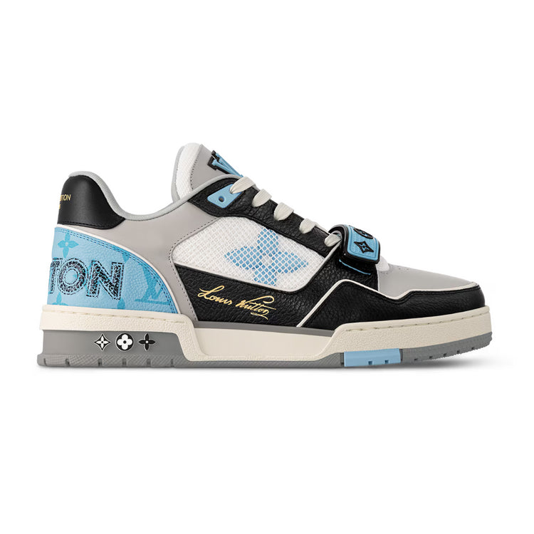 LV Trainer Sneaker - Luxe Leather & Monogram Canvas