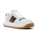 Screener Sneaker – White Leather