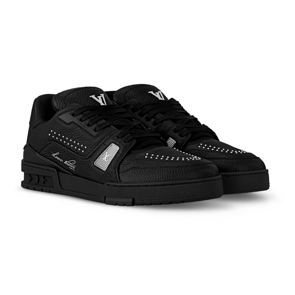 LV Trainer Sneakers - Black