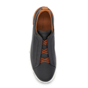 Triple Stitch Leather Sneakers