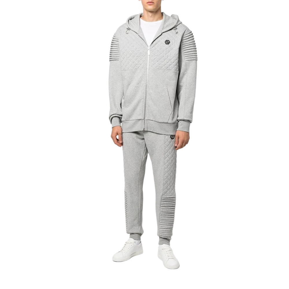 Quilted Cotton Tracksuit Set