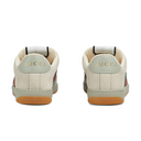 GG-Pattern Web Stripe Lace-Up Sneakers