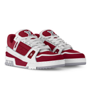 LV Trainer Sneaker – Sari Red
