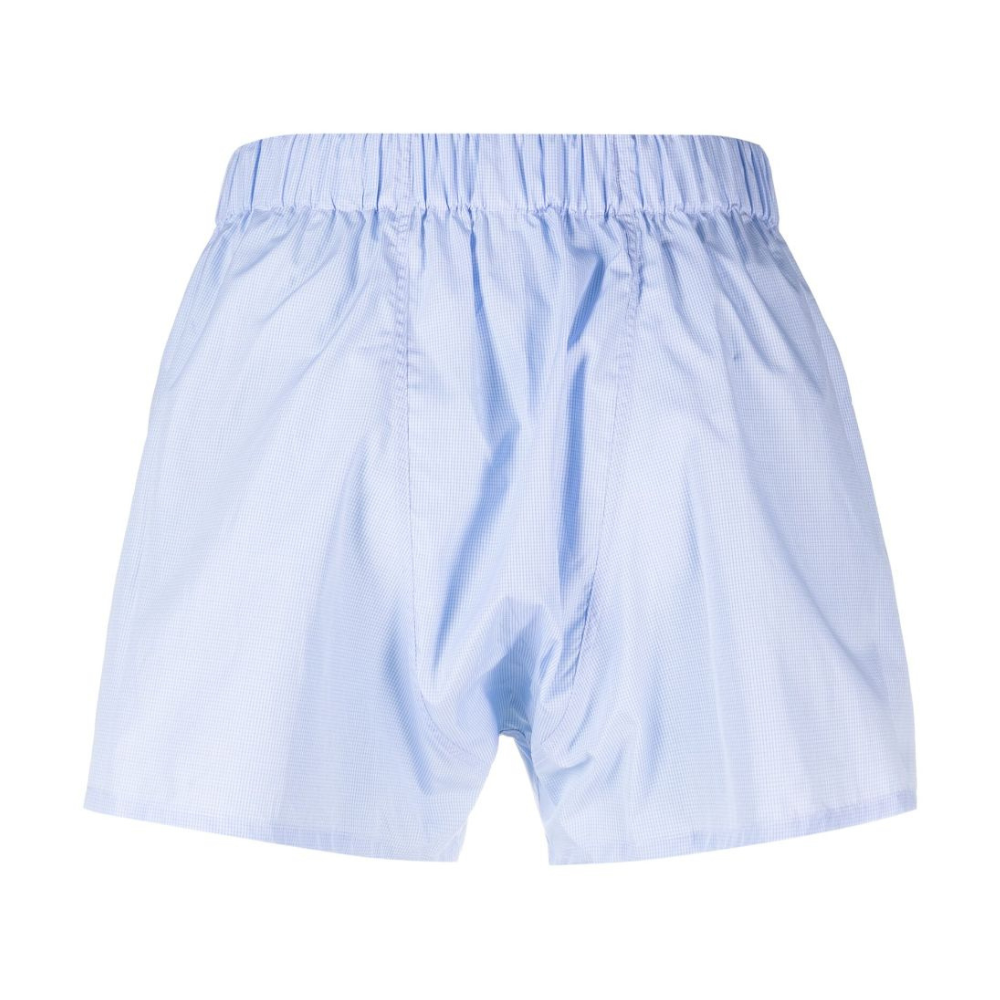 Micro-Check Cotton Boxers