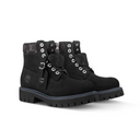 Black LV x Timberland Ankle Boot side profile