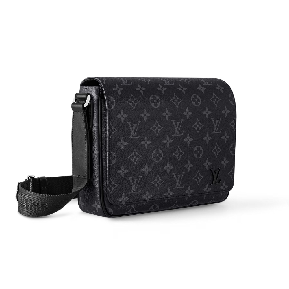 District PM Messenger Bag - Sleek Monogram Eclipse