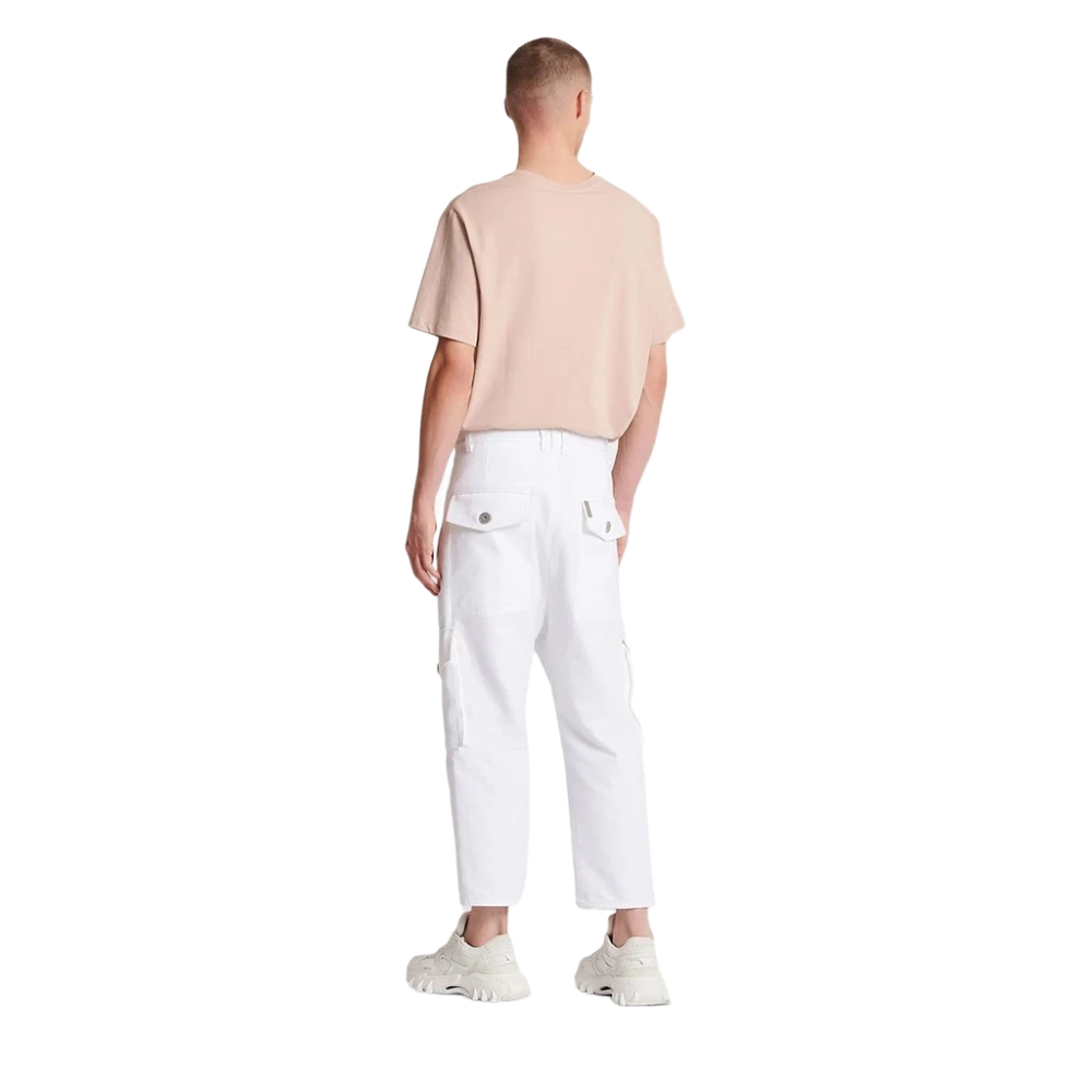 Cropped Cargo Trousers