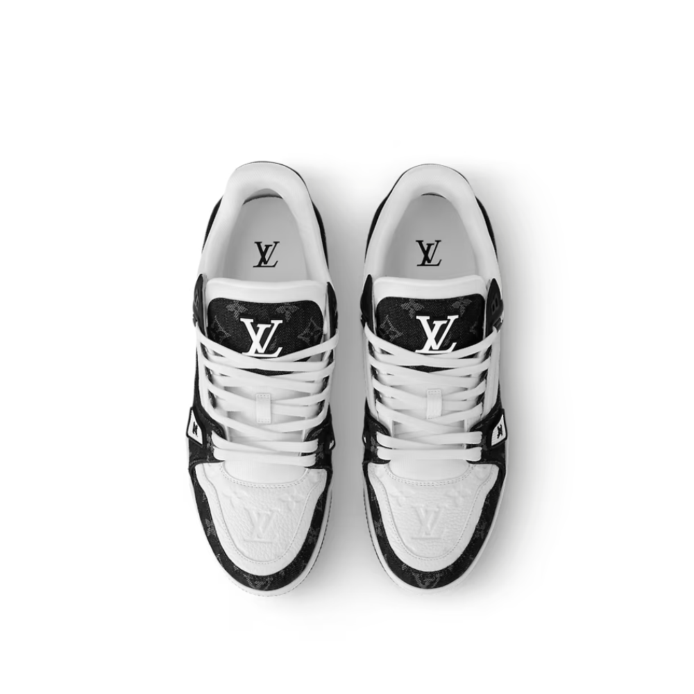 LV Trainer Sneaker - Stylish Black & White for Men