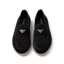 Suede Loafers – Black
