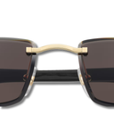 Sunglasses with Elongated C de Cartier Motif