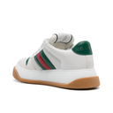 Screener Sneaker – White Leather