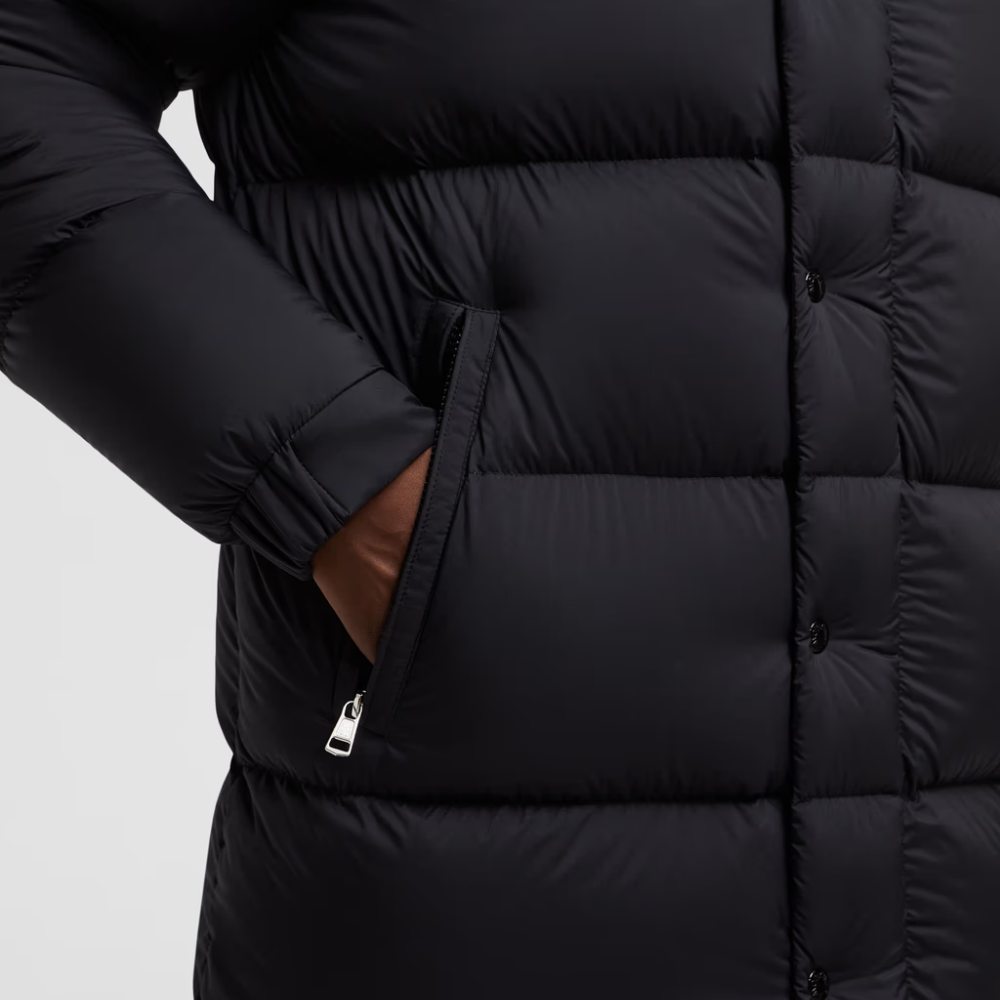 Hanoverian Hooded Long Down Jacket