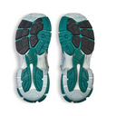 Runner Sneaker – White/Green/Blue