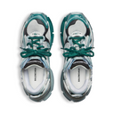 Runner Sneaker – White/Green/Blue
