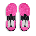 Runner Sneaker – Silver / Black / Neon Pink