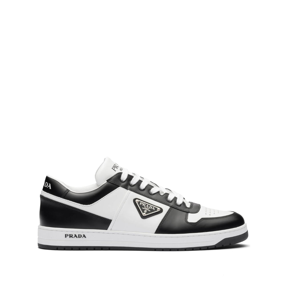 Prada Downtown Low-Top Sneakers - Basketball-Inspired Style