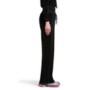 Runner Sneaker – Silver / Black / Neon Pink