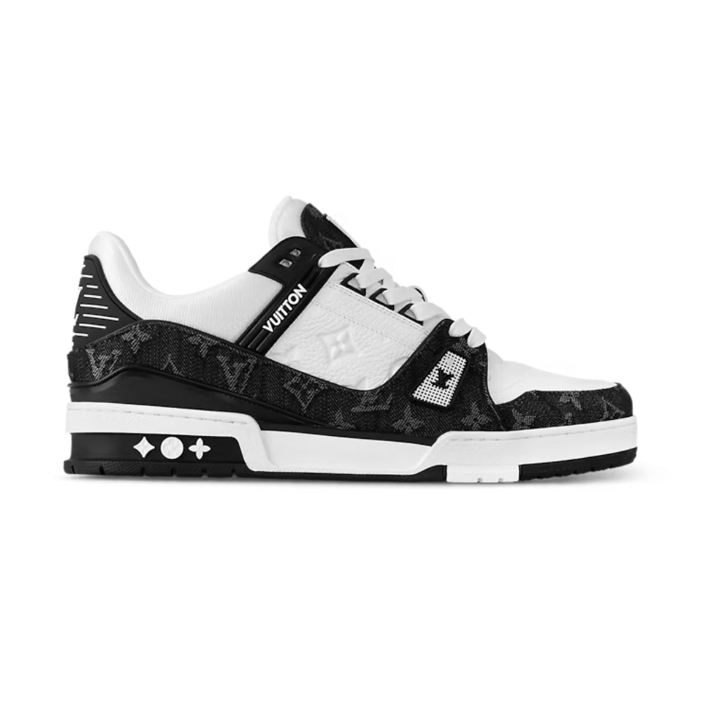 LV Trainer Sneaker - Stylish Black & White for Men