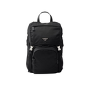 Backpack with Saffiano Leather Details