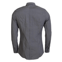 Gray Brown GOLD Slim Fit Dress Formal Shirt - Luxuryzion