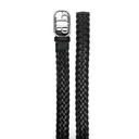 Logo Buckle Braided Belt - Luxuryzion