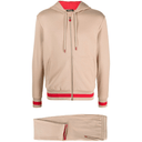 Logo - Embroidered Cotton Tracksuit - Luxuryzion