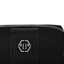 Logo - Plaque Zipped Wash Bag - Luxuryzion