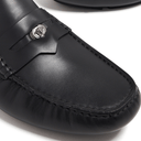 Medusa - plaque leather loafers - Luxuryzion