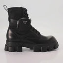 Zip Pocket Combat Boots