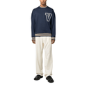 VLogo Crew - Neck Sweatshirt - Luxuryzion